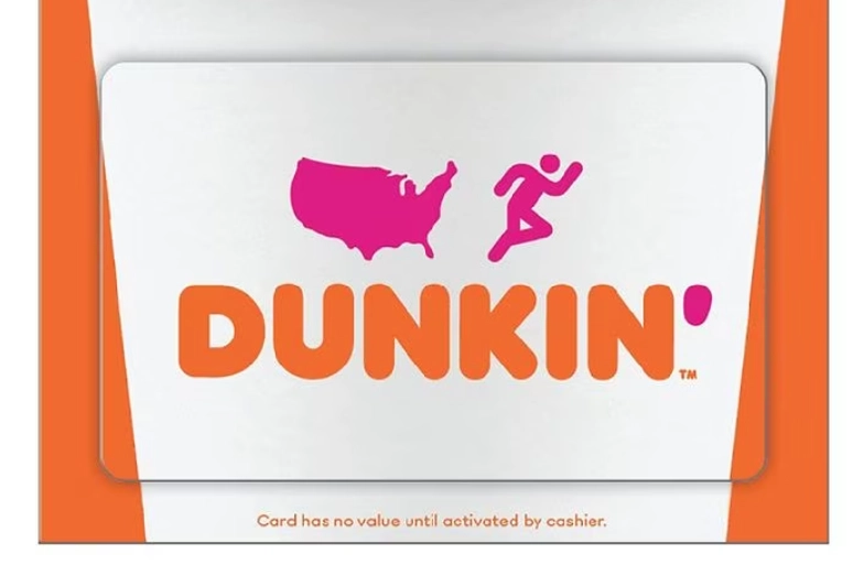 $42.00 Dunkin Donuts Gift Card