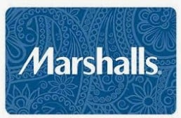 $100.00 Marshall's Gift Card
