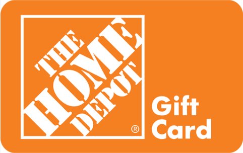 $72.00 Home Depot Gift Card