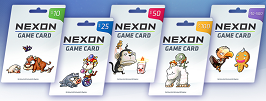$10.00 Nexon Gaming Card Gift Card